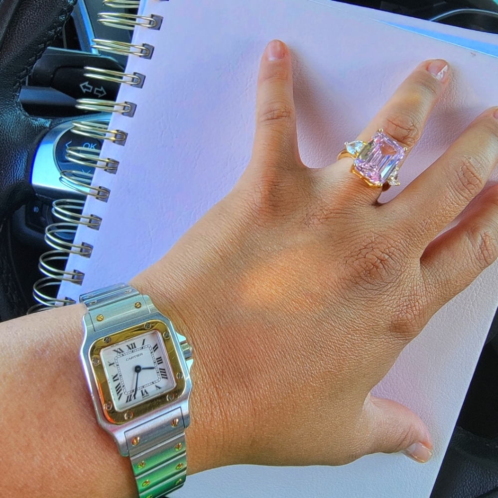 💜CARTIER WATCH💜 WITH SAPHIRE